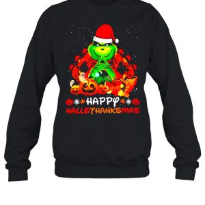 Santa Grinch Happy Hallothanksmas Halloween 2021 shirt 3 Santa Grinch Happy Hallothanksmas Halloween 2021 shirt 4