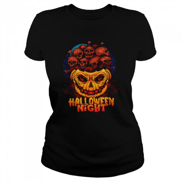 Scary Pumpkin Heads Halloween Scary Pumpkin Boys Costume shirt