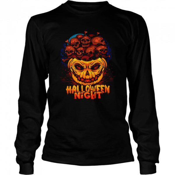 Scary Pumpkin Heads Halloween Scary Pumpkin Boys Costume shirt