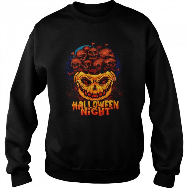 Scary Pumpkin Heads Halloween Scary Pumpkin Boys Costume shirt