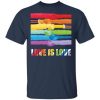 Sesame Street pride month love is love shirt, hoodie
