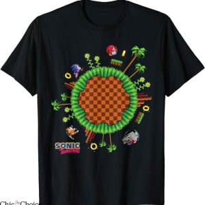 Shadow The Hedgehog T-Shirt Sonic Friends World Shirt Movie