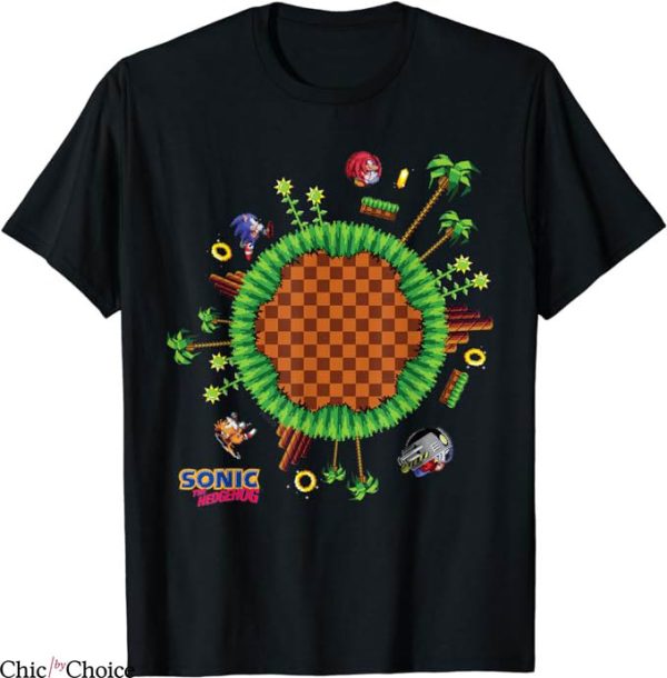 Shadow The Hedgehog T-Shirt Sonic Friends World Shirt Movie