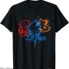 Shadow The Hedgehog T-Shirt Spray Paint T-Shirt Movie