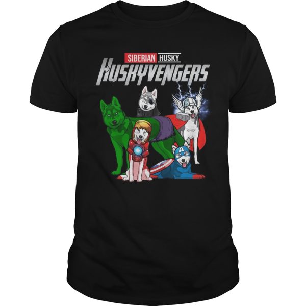 Siberian Husky Huskyvengers shirtm hoodie, long sleeve