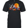 Skeleton Skateboard Halloween shirt