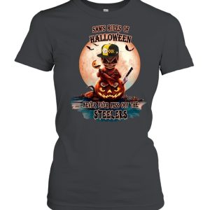 Skull sam’s rules of Halloween never ever piss of the Pittsburgh Steelers shirt