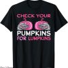 Smashing Pumpkins T-Shirt Check Your Pumpkins Tee Halloween