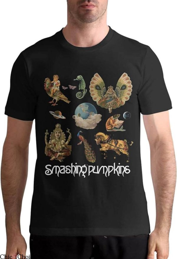 Smashing Pumpkins T-Shirt Classic Graphic T-Shirt Halloween