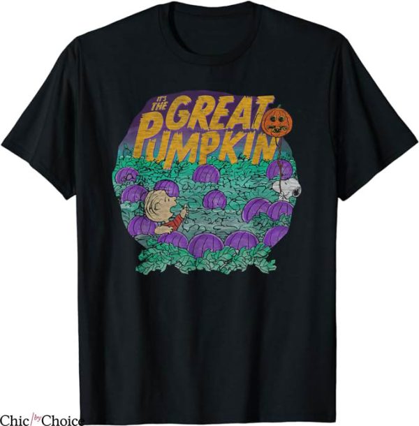 Smashing Pumpkins T-Shirt Peanuts Pumpkin Tee Halloween