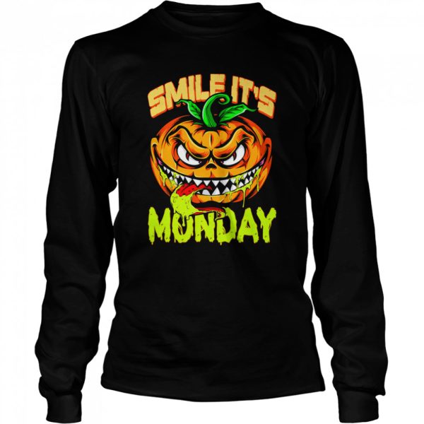 Smile It’s Monday Halloween Happy Pumpkin Halloween shirt