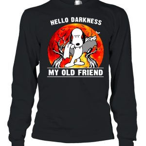 Snoopy Hello Darkness My Old Friend Moon Halloween T-shirt 2 Snoopy Hello Darkness My Old Friend Moon Halloween T shirt 3