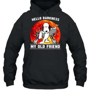 Snoopy Hello Darkness My Old Friend Moon Halloween T-shirt 4 Snoopy Hello Darkness My Old Friend Moon Halloween T shirt 5