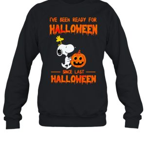 Snoopy I’ve been ready for Halloween since last Halloween shirt 3 Snoopy I've been ready for Halloween since last Halloween shirt 4