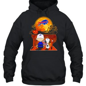 Snoopy and Charlie Brown Pumpkin Buffalo Bills Halloween Moon shirt 4 Snoopy and Charlie Brown Pumpkin Buffalo Bills Halloween Moon shirt 5