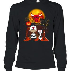 Snoopy and Charlie Brown Pumpkin Chicago Bulls Halloween Moon shirt 2 Snoopy and Charlie Brown Pumpkin Chicago Bulls Halloween Moon shirt 3