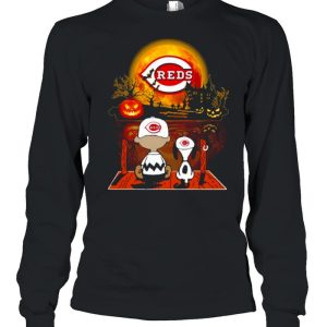 Snoopy and Charlie Brown Pumpkin Cincinnati Reds Halloween Moon shirt 2 Snoopy and Charlie Brown Pumpkin Cincinnati Reds Halloween Moon shirt 3