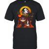 Snoopy and Charlie Brown Pumpkin Florida State Seminoles Halloween Moon shirt