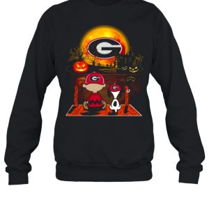 Snoopy and Charlie Brown Pumpkin Georgia Bulldogs Seminoles Halloween Moon shirt 3 Snoopy and Charlie Brown Pumpkin Georgia Bulldogs Seminoles Halloween Moon shirt 4
