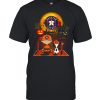 Snoopy and Charlie Brown Pumpkin Houston Astros Halloween Moon shirt