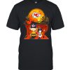 Snoopy and Charlie Brown Pumpkin Kansas City Chiefs Halloween Moon shirt