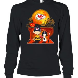 Snoopy and Charlie Brown Pumpkin Kansas City Chiefs Halloween Moon shirt 2 Snoopy and Charlie Brown Pumpkin Kansas City Chiefs Halloween Moon shirt 3