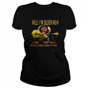Snoopy and Charlie Brown Well I'm older now and still runnin' against the wind signature Halloween shirt 2