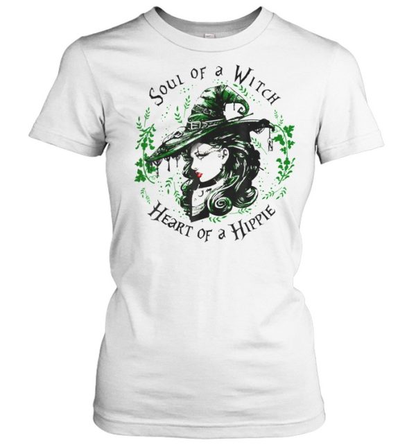 Soul Of A Witch Heart of A Hippie shirt