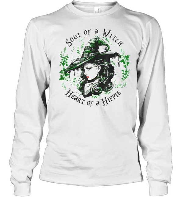 Soul Of A Witch Heart of A Hippie shirt