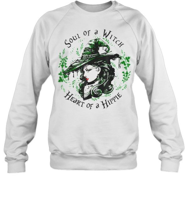 Soul Of A Witch Heart of A Hippie shirt