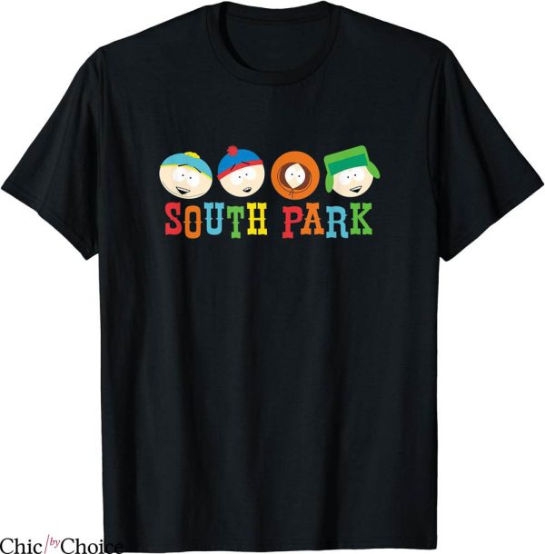 South Park T-Shirt Heads Animated Television Series