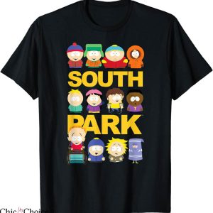 South Park T-Shirt Jumbo Group Animated Television Series
