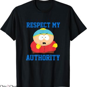 South Park T-Shirt Respect My Authority Eric Animated Sitcom