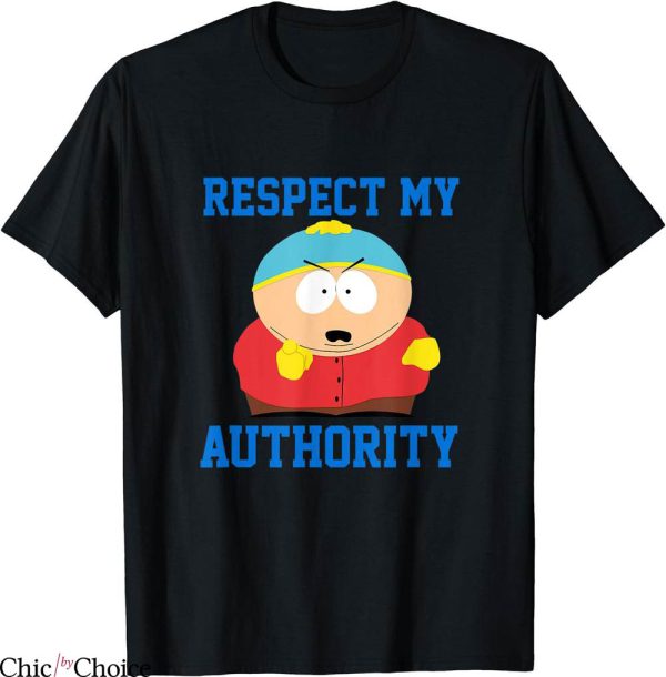 South Park T-Shirt Respect My Authority Eric Animated Sitcom