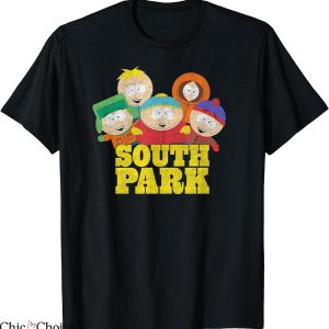 South Park T-Shirt Vintage Gang Animated Television Series