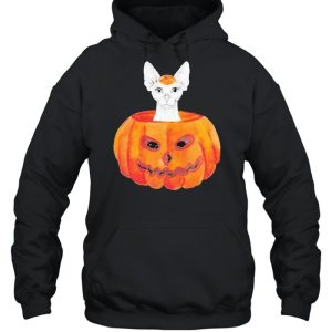Sphynx Cat Pumpkin Halloween Shirt 4 Sphynx Cat Pumpkin Halloween Shirt 5
