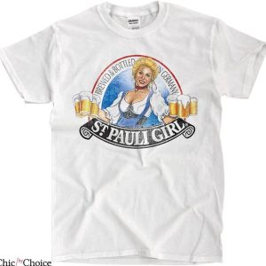 St Pauli T-Shirt Brewed And Bottled German T-Shirt