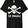 St Pauli T-Shirt FC St Skull Logo T-Shirt NFL