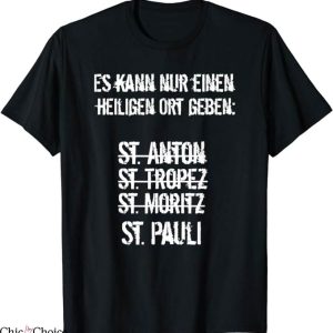 St Pauli T-Shirt Fan Harbour Holiday Hamburg St Pauli Shirt