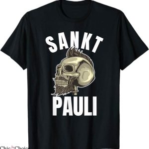 St Pauli T-Shirt Paulian Skull Pauli Paulianer T-Shirt NFL