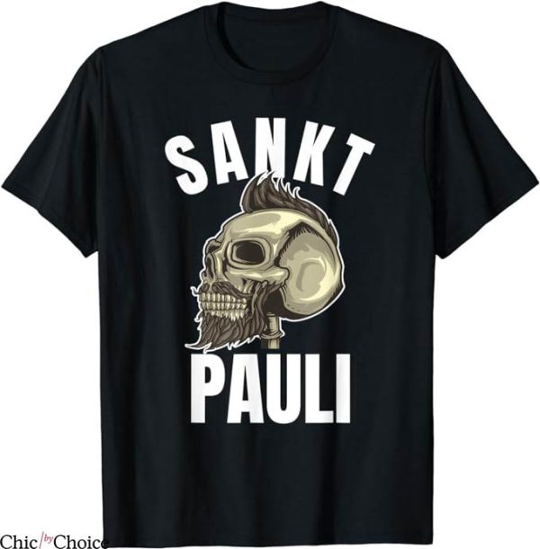 St Pauli T-Shirt Paulian Skull Pauli Paulianer T-Shirt NFL