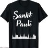 St Pauli T-Shirt Sankt Pauli Skyline Tee Shirt