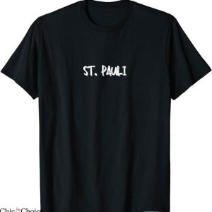 St Pauli T-Shirt Small Text St. Pauli Tee Shirt NFL