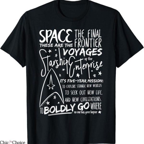 Star Trek T-shirt Doodle Style