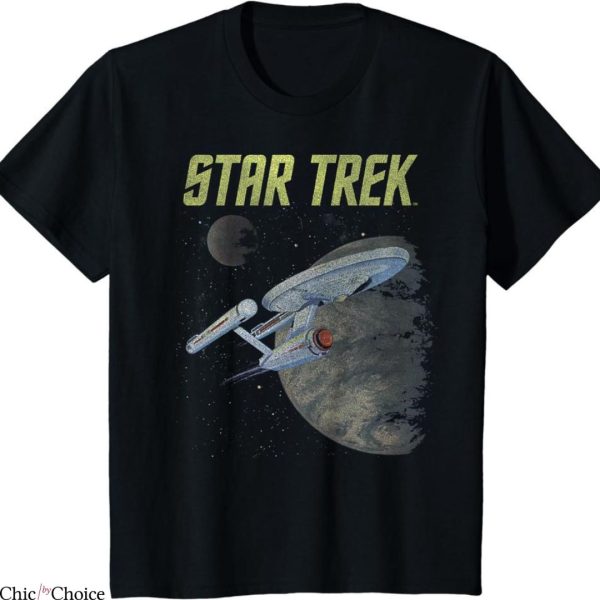 Star Trek T-shirt Enterprise Line Art