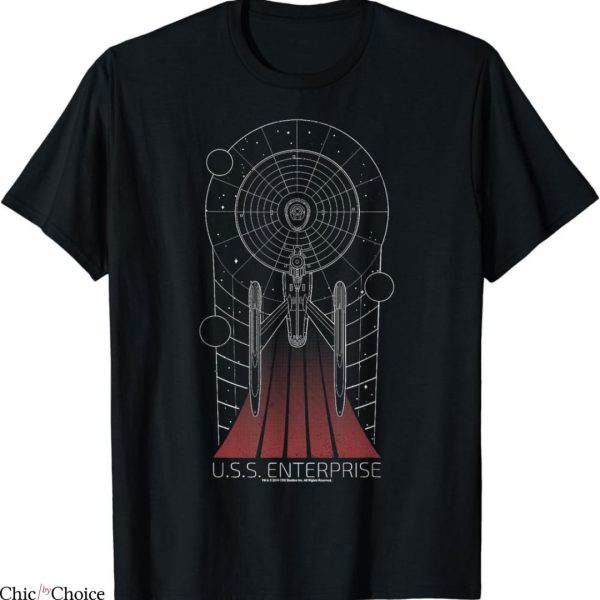 Star Trek T-shirt New Worlds Fan Art