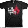 Stiff Little Fingers T-Shirt Graffiti Punk Rock Band