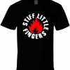 Stiff Little Fingers T-Shirt Symbol Punk Rock Band