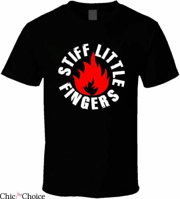 Stiff Little Fingers T-Shirt Symbol Punk Rock Band