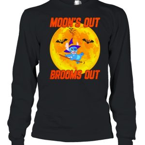 Stitch Halloween moon’s out brooms out shirt 2 Stitch Halloween moon's out brooms out shirt 3